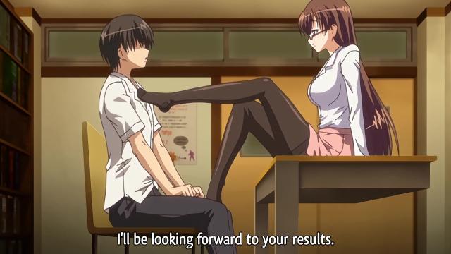 Хентай-девушка с большой грудью хочет чтобы её кончили в неё снова и снова