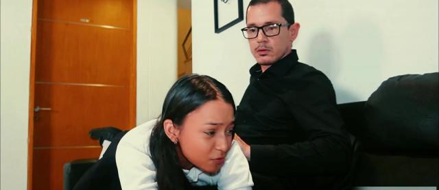 Непослушные сводные брат и сестра наказаны за секс